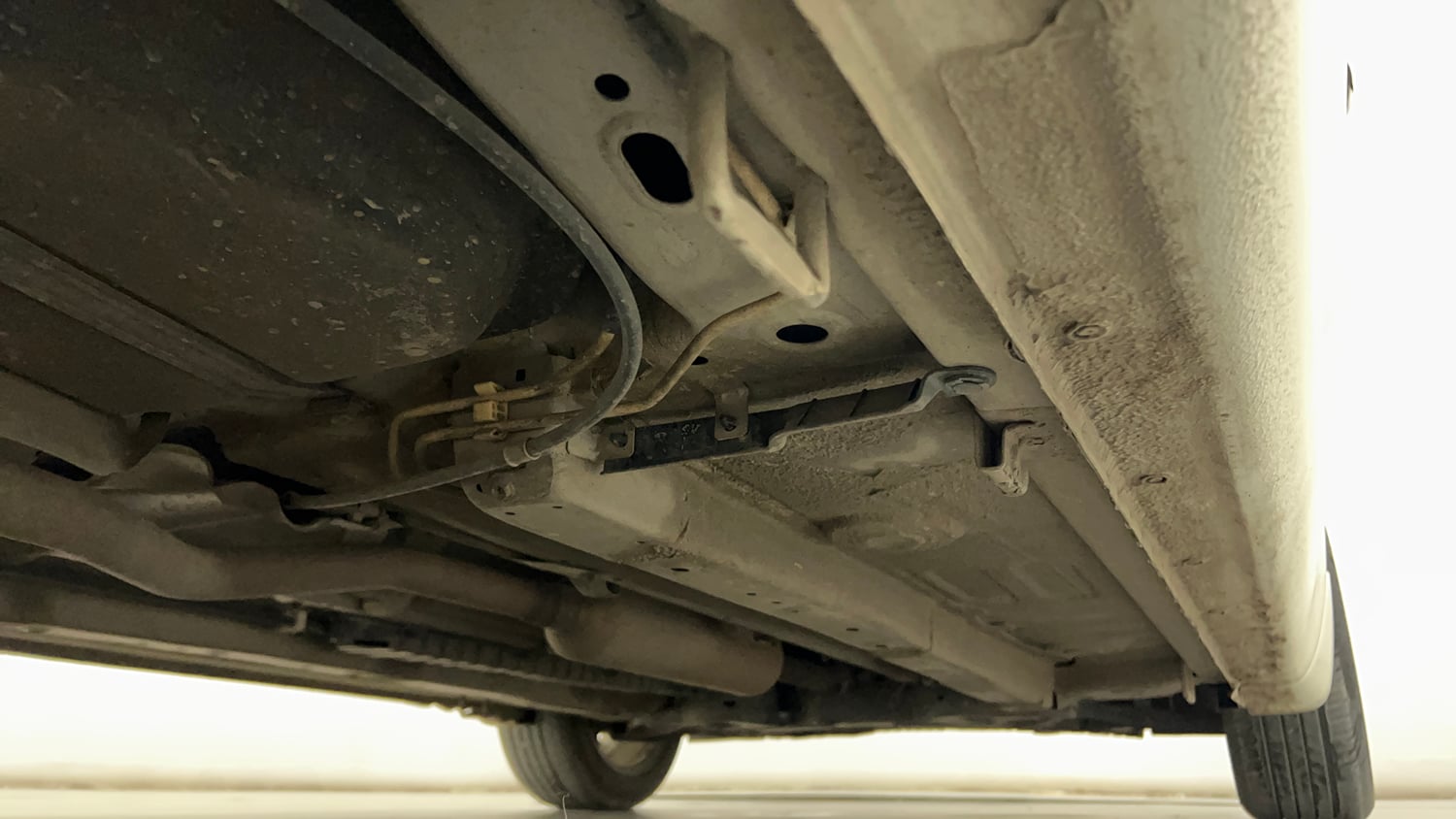 Used 2022 Maruti Suzuki Ciaz Zeta 1.5 Petrol Manual extra REAR RIGHT UNDERBODY VIEW