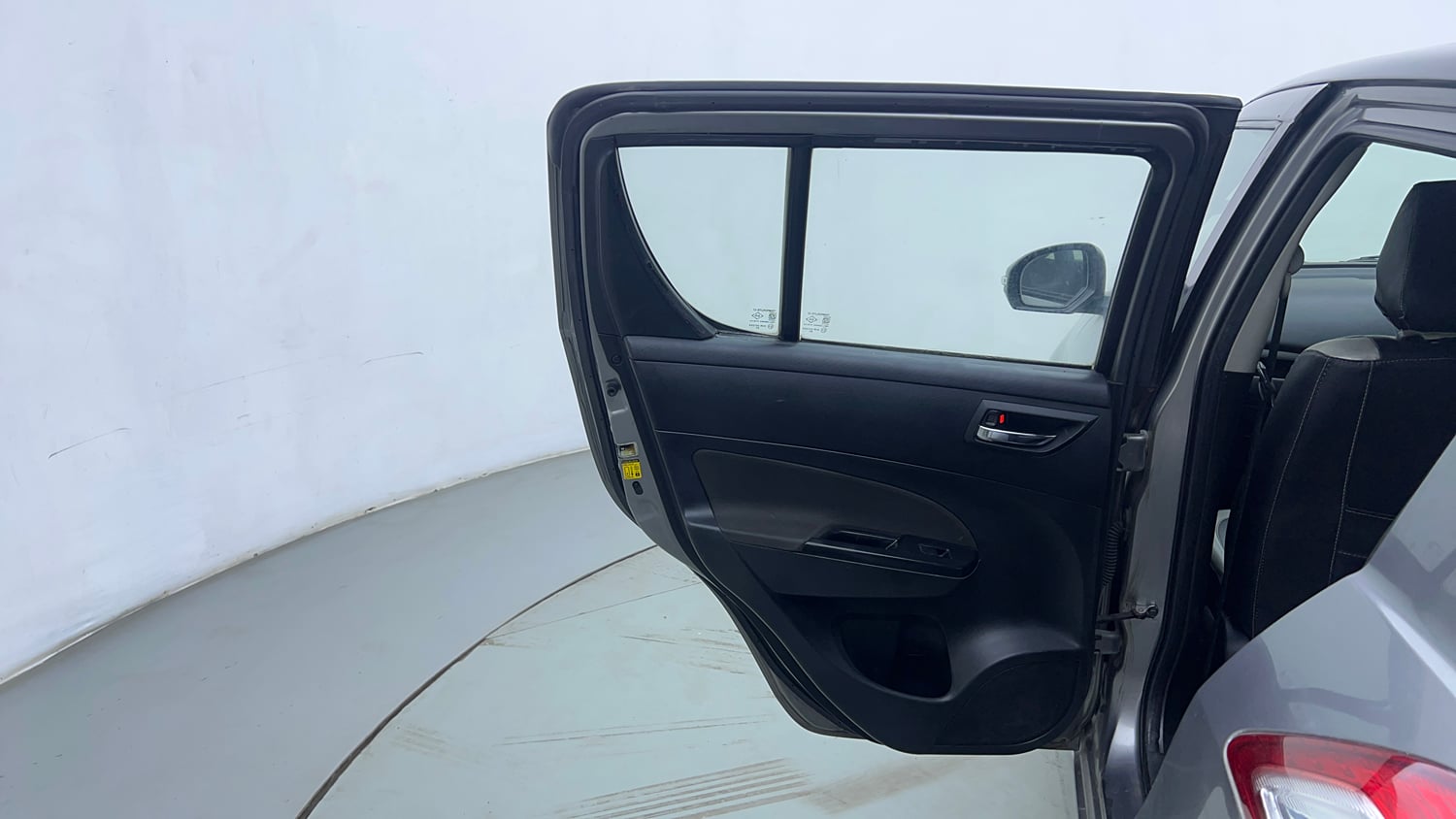 Used 2014 Maruti Suzuki Swift VXi Petrol Manual interior LEFT REAR DOOR OPEN VIEW