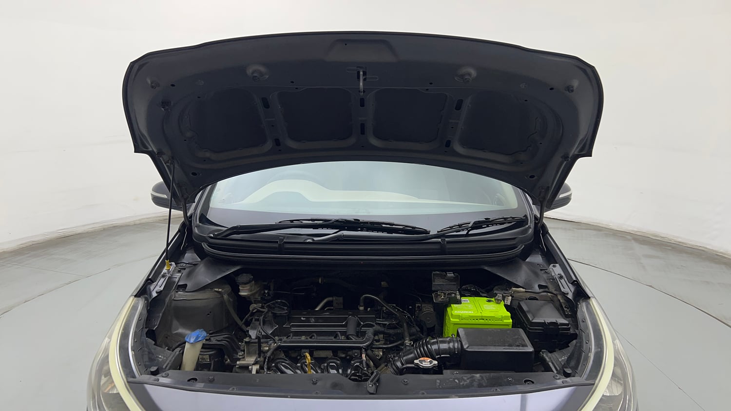 Used 2016 Hyundai Elite i20 Sportz 1.2 Petrol Manual engine ENGINE & BONNET OPEN FRONT VIEW