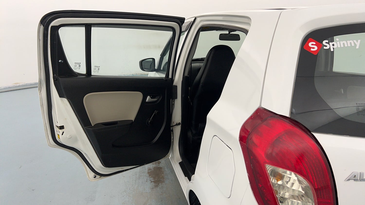 Used 2019 Maruti Suzuki Alto 800 VXi Petrol Manual interior LEFT REAR DOOR OPEN VIEW