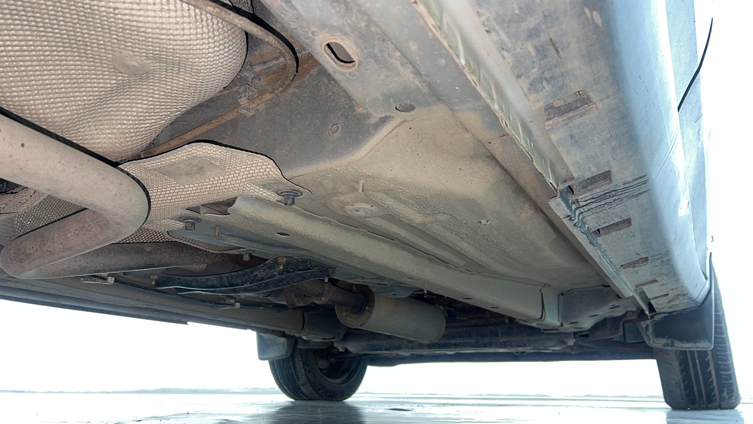Used 2021 Ford EcoSport Trend 1.5L Ti-VCT Petrol Manual extra REAR RIGHT UNDERBODY VIEW