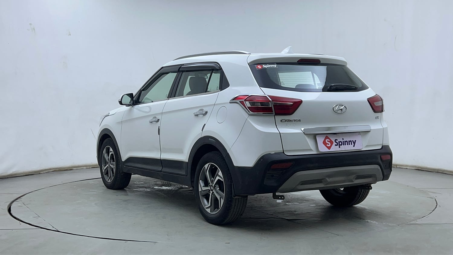 Used 2019 Hyundai Creta SX 1.6 AT Petrol Petrol Automatic exterior LEFT REAR CORNER VIEW