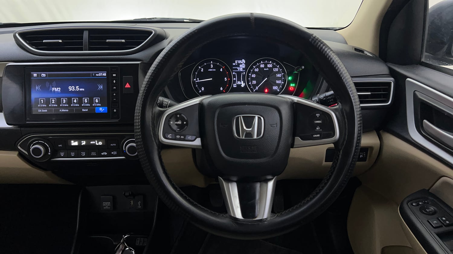 Used 2021 Honda Amaze VX MT 1.5 Diesel Diesel Manual interior STEERING VIEW