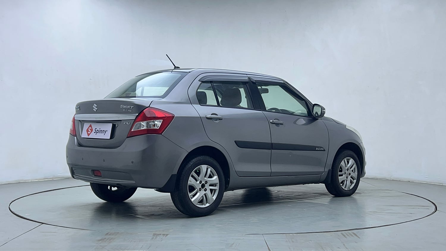 Used 2015 Maruti Suzuki Swift Dzire ZXI Petrol Manual exterior RIGHT REAR CORNER VIEW