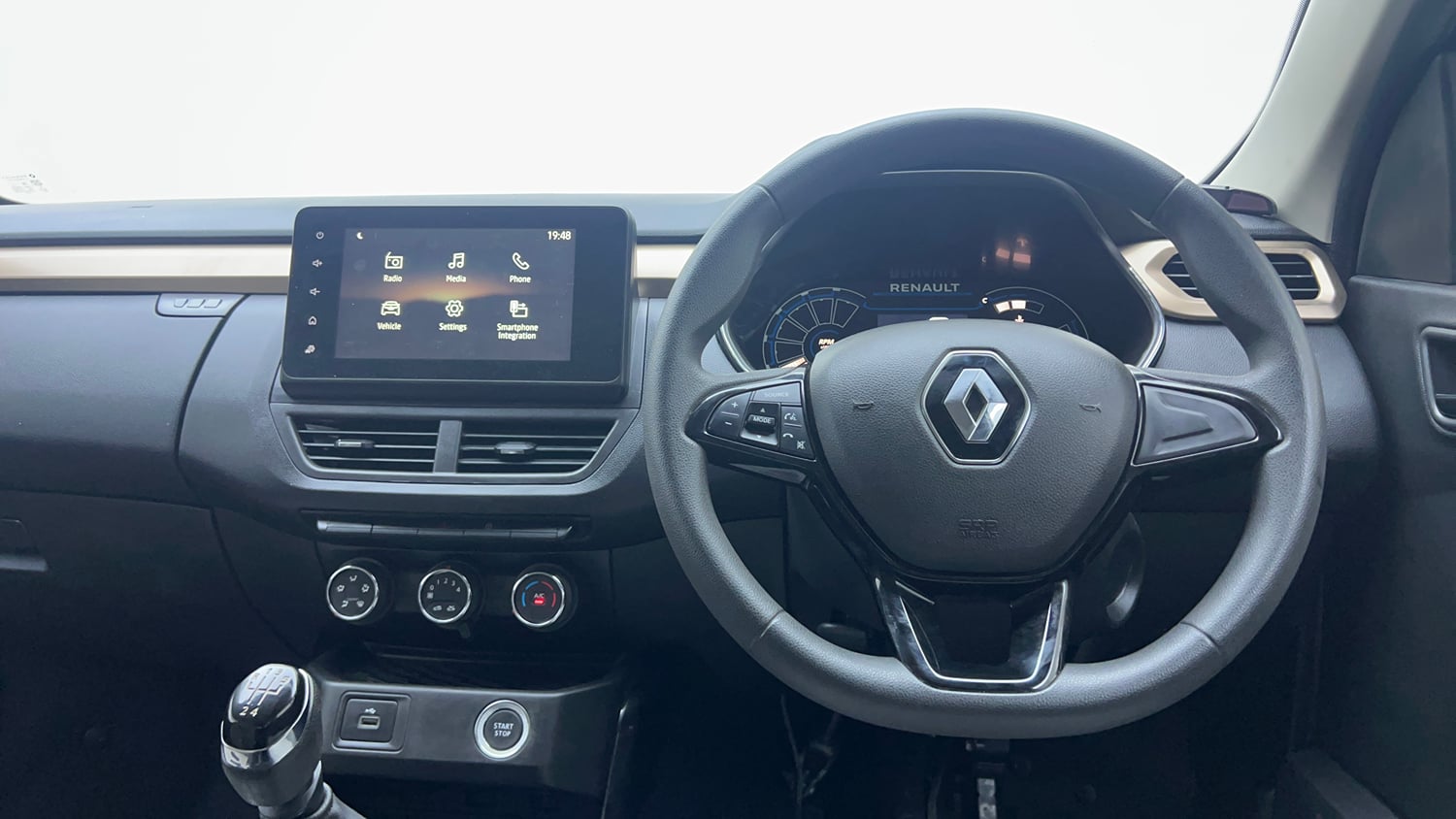 Used 2023 Tata Punch Creative Dual Tone AMT Petrol Automatic interior STEERING VIEW