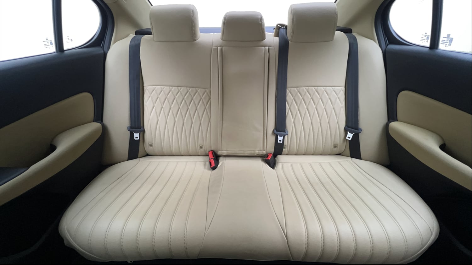 Used 2024 Honda City V Petrol CVT Petrol Automatic interior REAR SEAT CONDITION VIEW