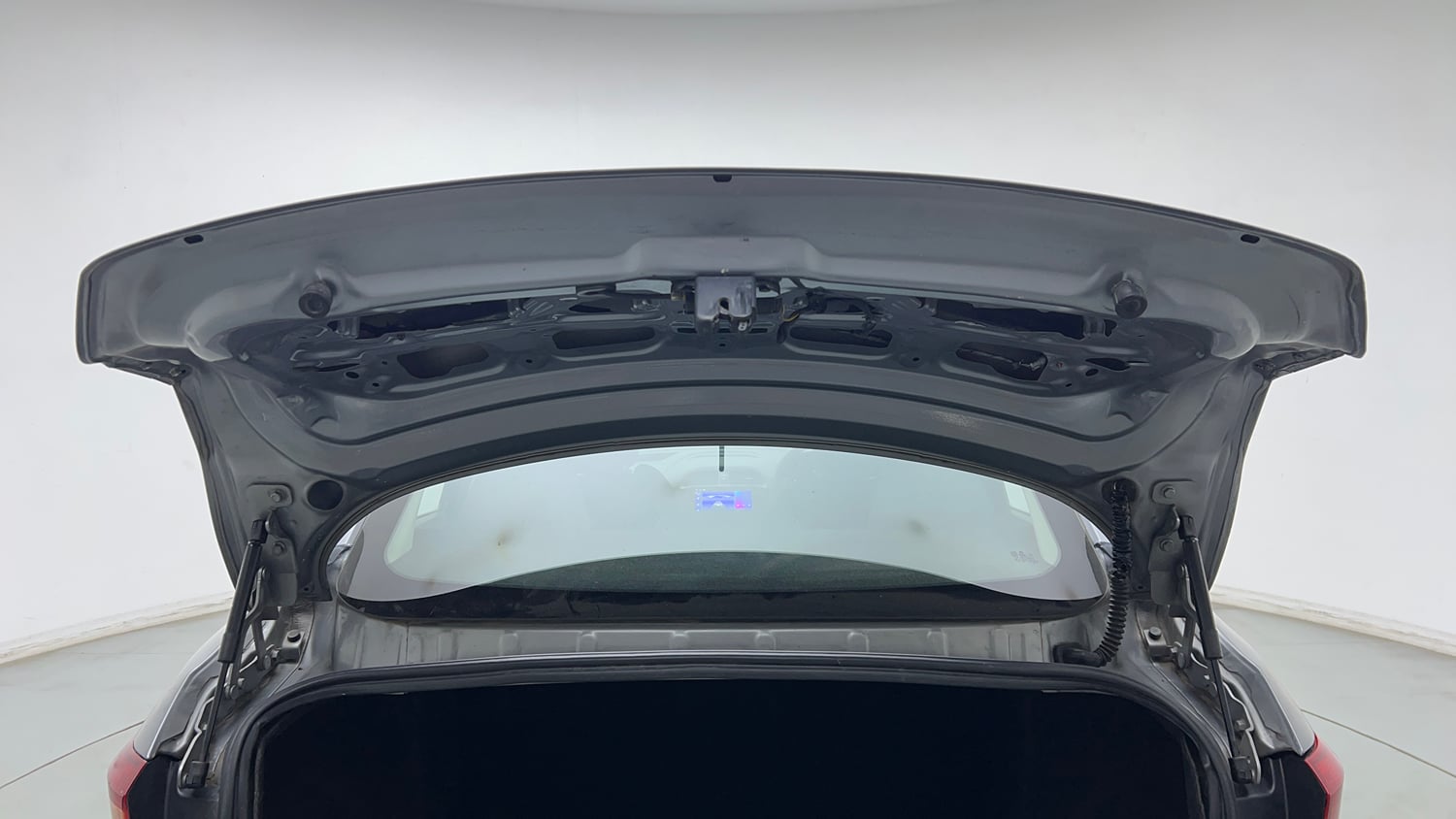 Used 2018 Tata Tigor Revotron XT Petrol Manual interior DICKY DOOR OPEN VIEW