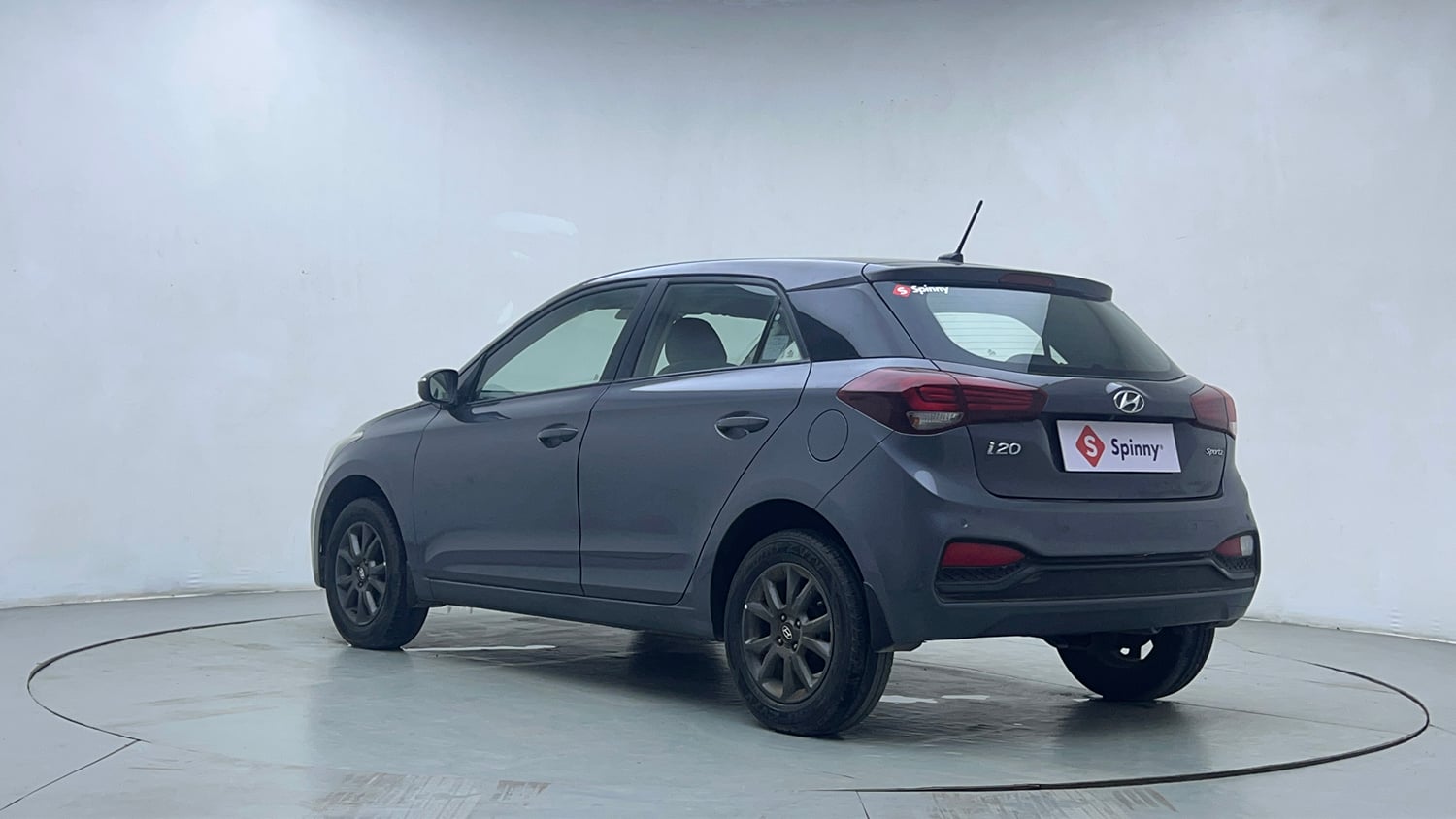 Used 2019 Hyundai Elite i20 Sportz Plus 1.2 Petrol Manual exterior LEFT REAR CORNER VIEW