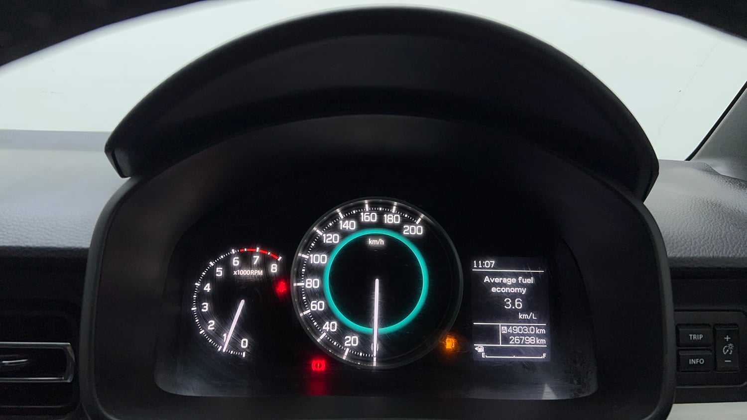 Used 2023 Maruti Suzuki Ignis Zeta 1.2 MT Petrol Manual interior CLUSTERMETER VIEW