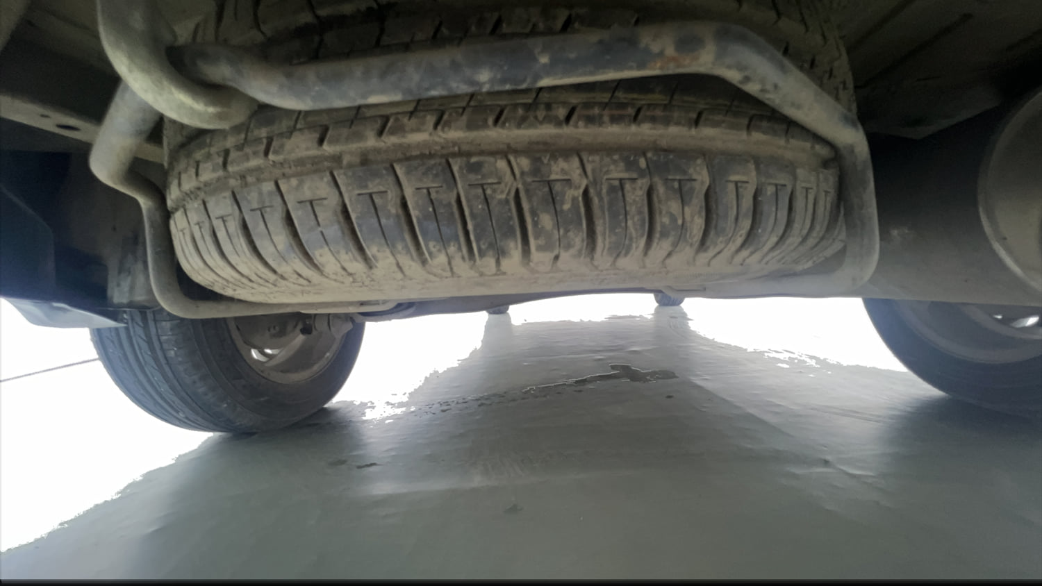 Used 2021 Maruti Suzuki New Ertiga ZXi AT Petrol Automatic tyres SPARE TYRE VIEW