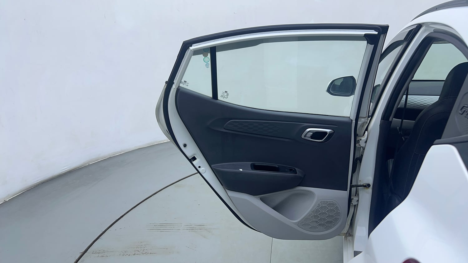 Used 2021 Hyundai Grand i10 Nios Sportz 1.2 Kappa VTVT CNG Cng Manual interior LEFT REAR DOOR OPEN VIEW