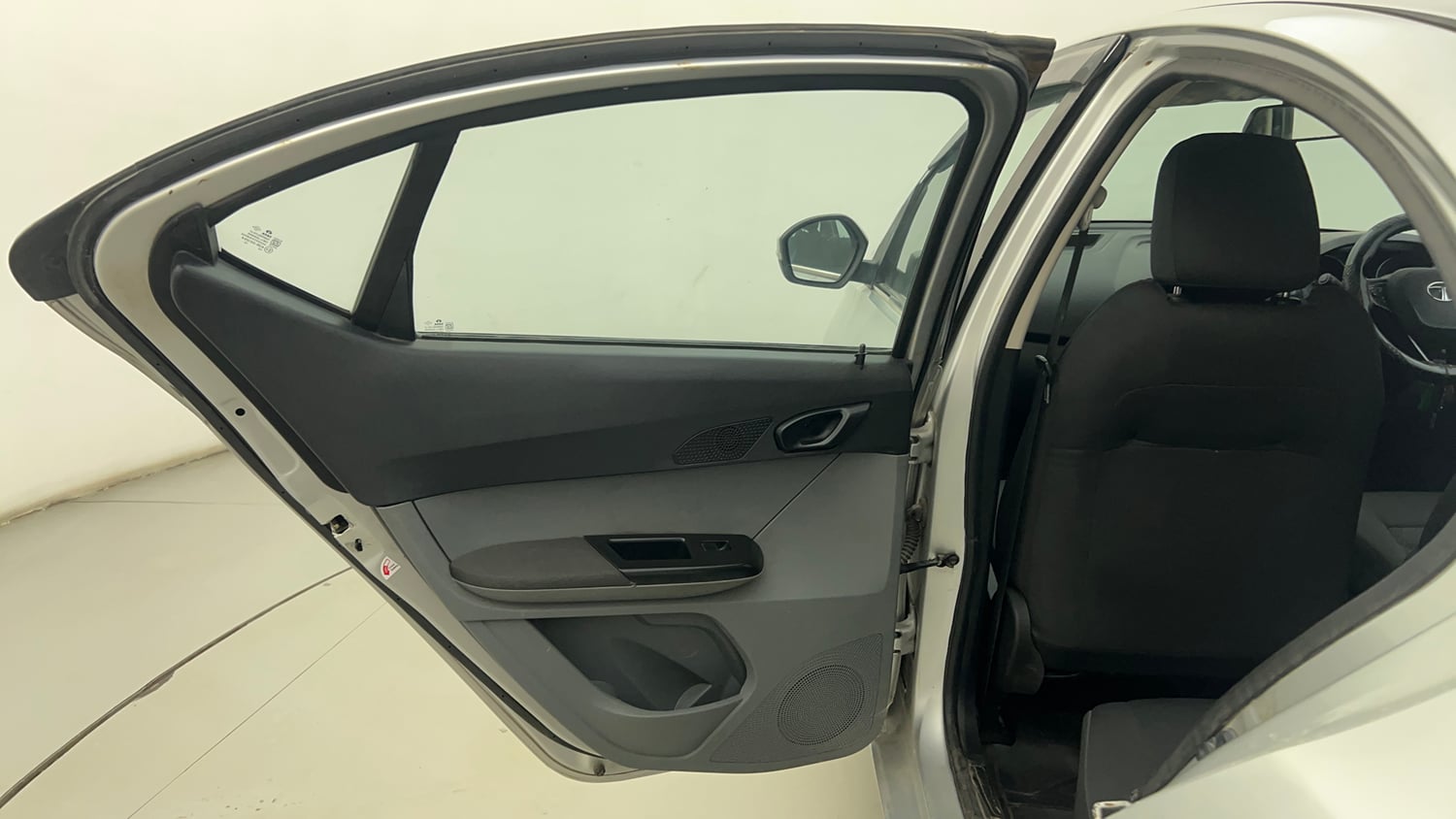 Used 2018 Tata Tigor Revotron XT Petrol Manual interior LEFT REAR DOOR OPEN VIEW