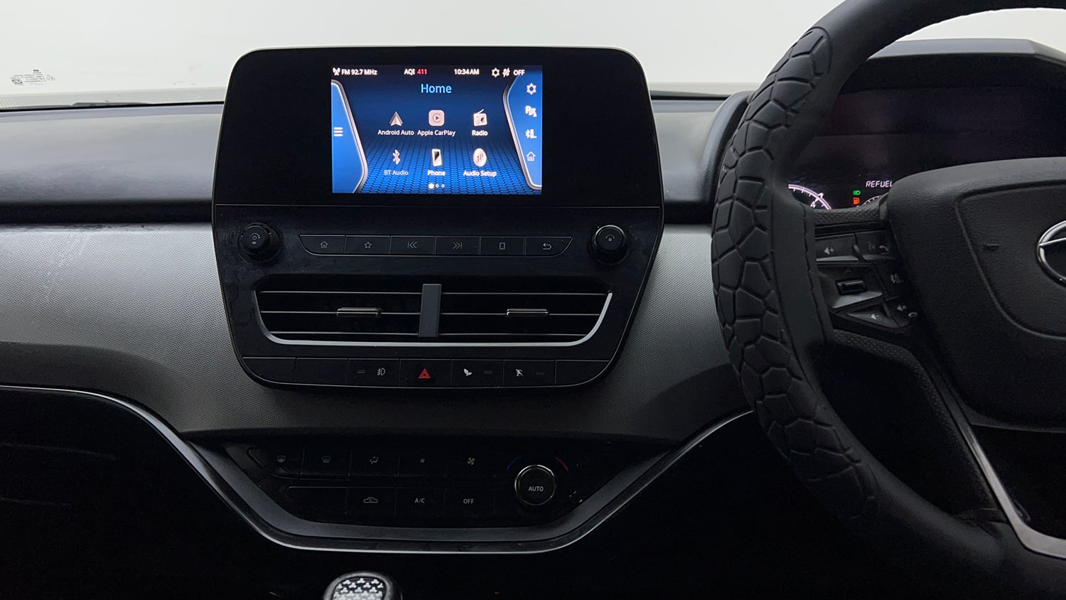 Used 2022 Tata Harrier XTA Plus Dark Edition Diesel Automatic interior MUSIC SYSTEM & AC CONTROL VIEW