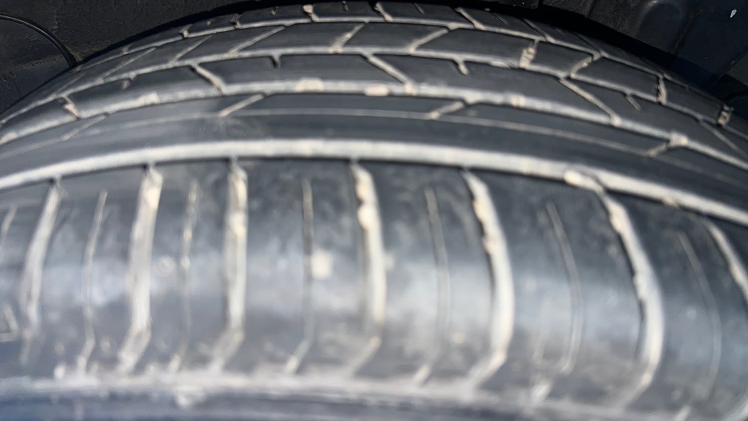 Used 2024 Hyundai New i20 Sportz 1.2 MT Petrol Manual tyres LEFT REAR TYRE TREAD VIEW