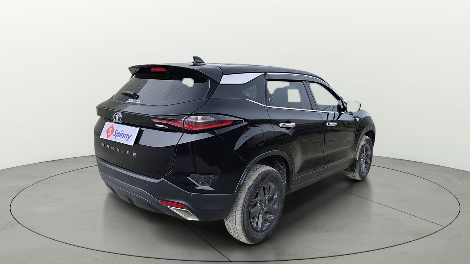 Used 2023 Tata Harrier XT Plus Dark Editon Diesel Manual exterior RIGHT REAR CORNER VIEW