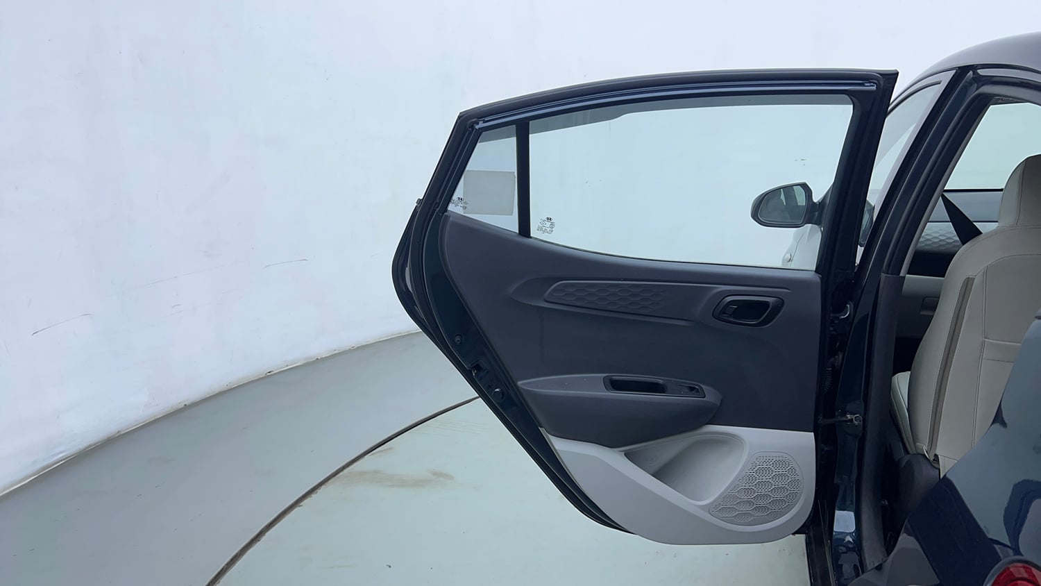 Used 2021 Hyundai Grand i10 Nios Magna 1.2 Kappa VTVT Petrol Manual interior LEFT REAR DOOR OPEN VIEW
