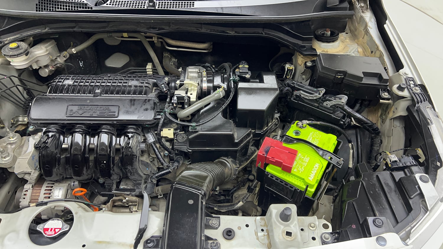 Used 2022 Honda Amaze VX CVT 1.2 Petrol Petrol Automatic engine ENGINE LEFT SIDE VIEW