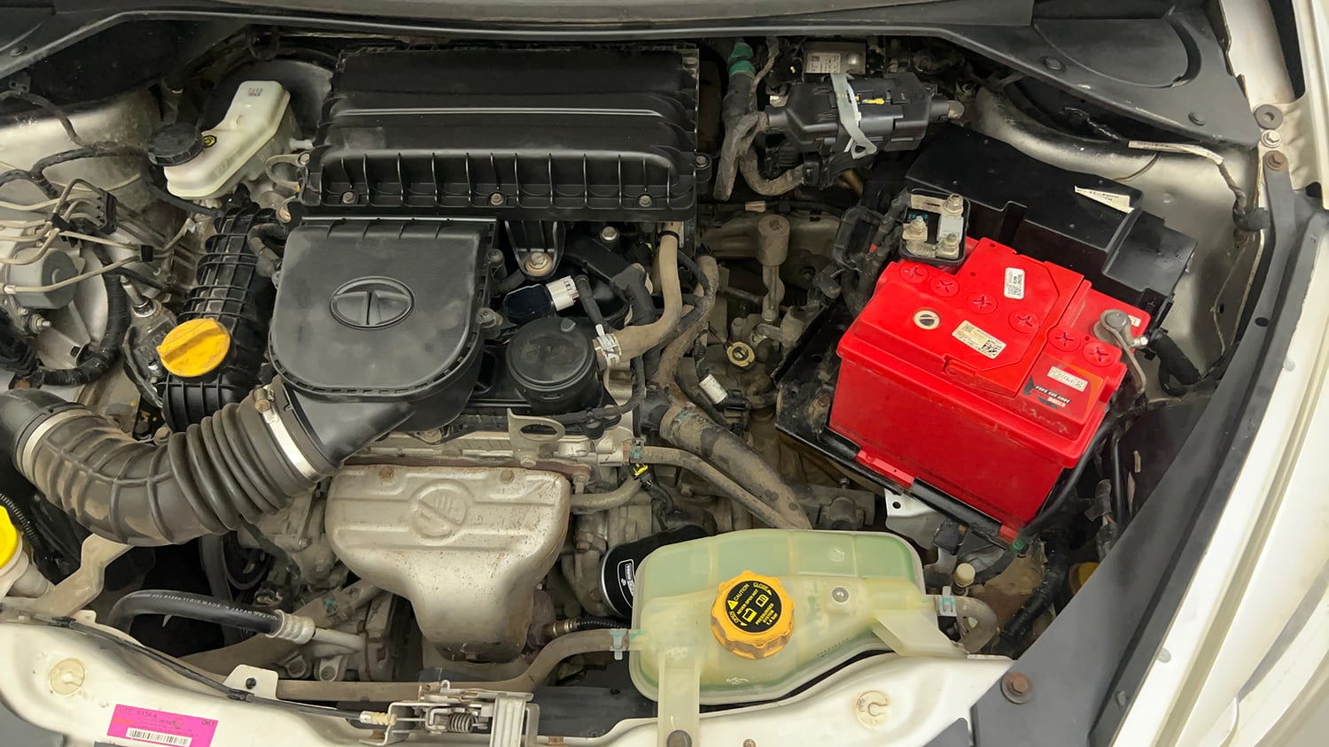 Used 2018 Tata Tigor Revotron XT Petrol Manual engine ENGINE LEFT SIDE VIEW