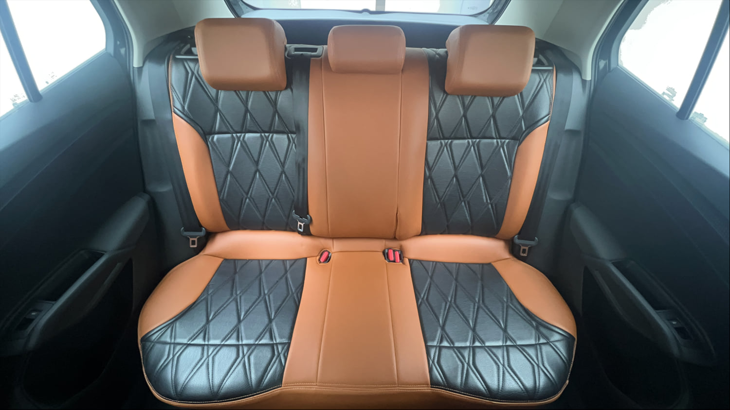 Used 2026 Skoda Kylaq Classic+ 1.0 TSI MT Petrol Manual interior REAR SEAT CONDITION VIEW