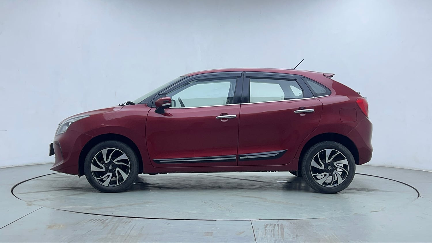Used 2021 Maruti Suzuki Baleno Zeta Petrol Manual exterior LEFT SIDE VIEW
