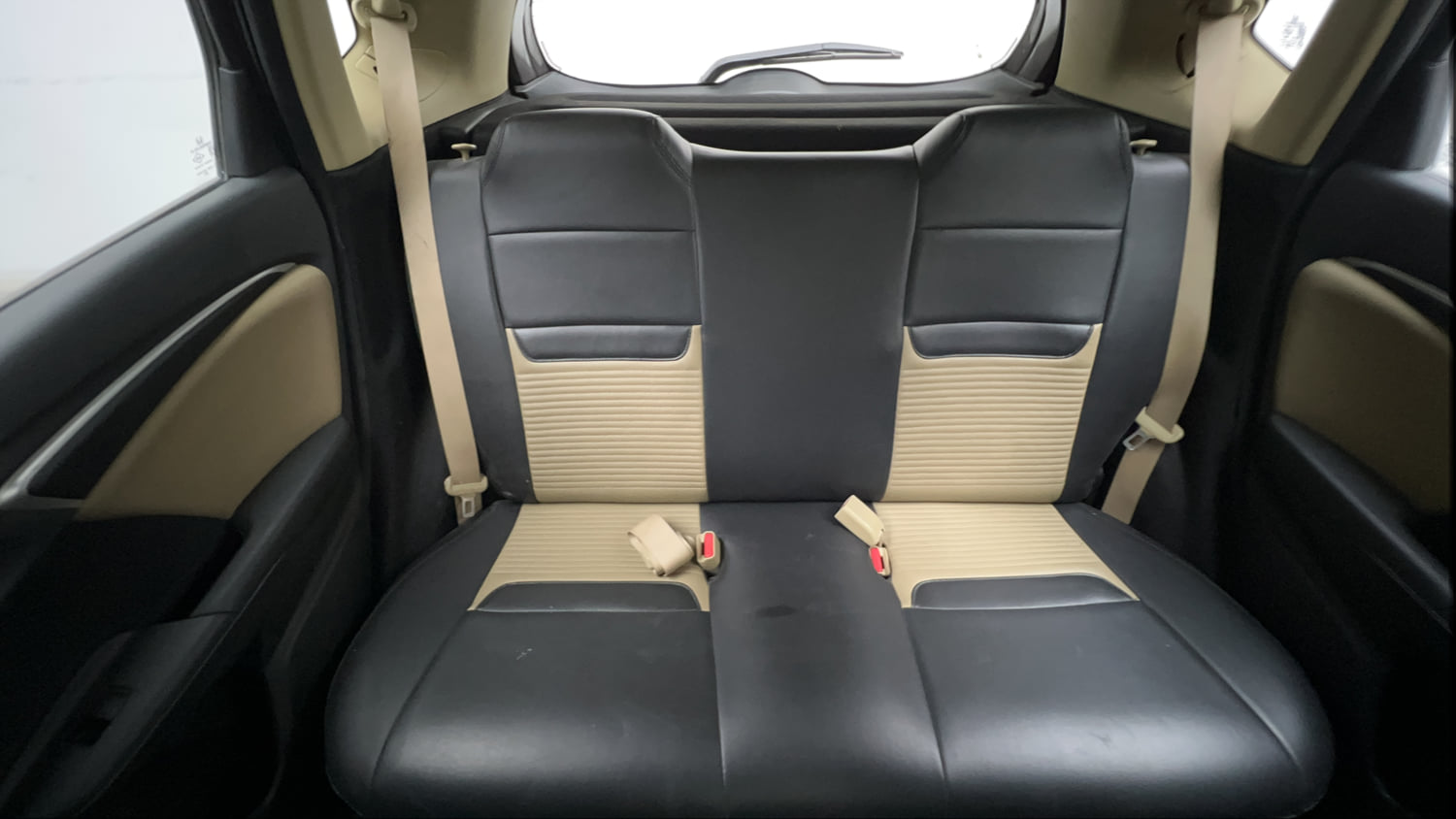 Used 2016 Honda Jazz V Petrol Petrol Manual interior REAR SEAT CONDITION VIEW