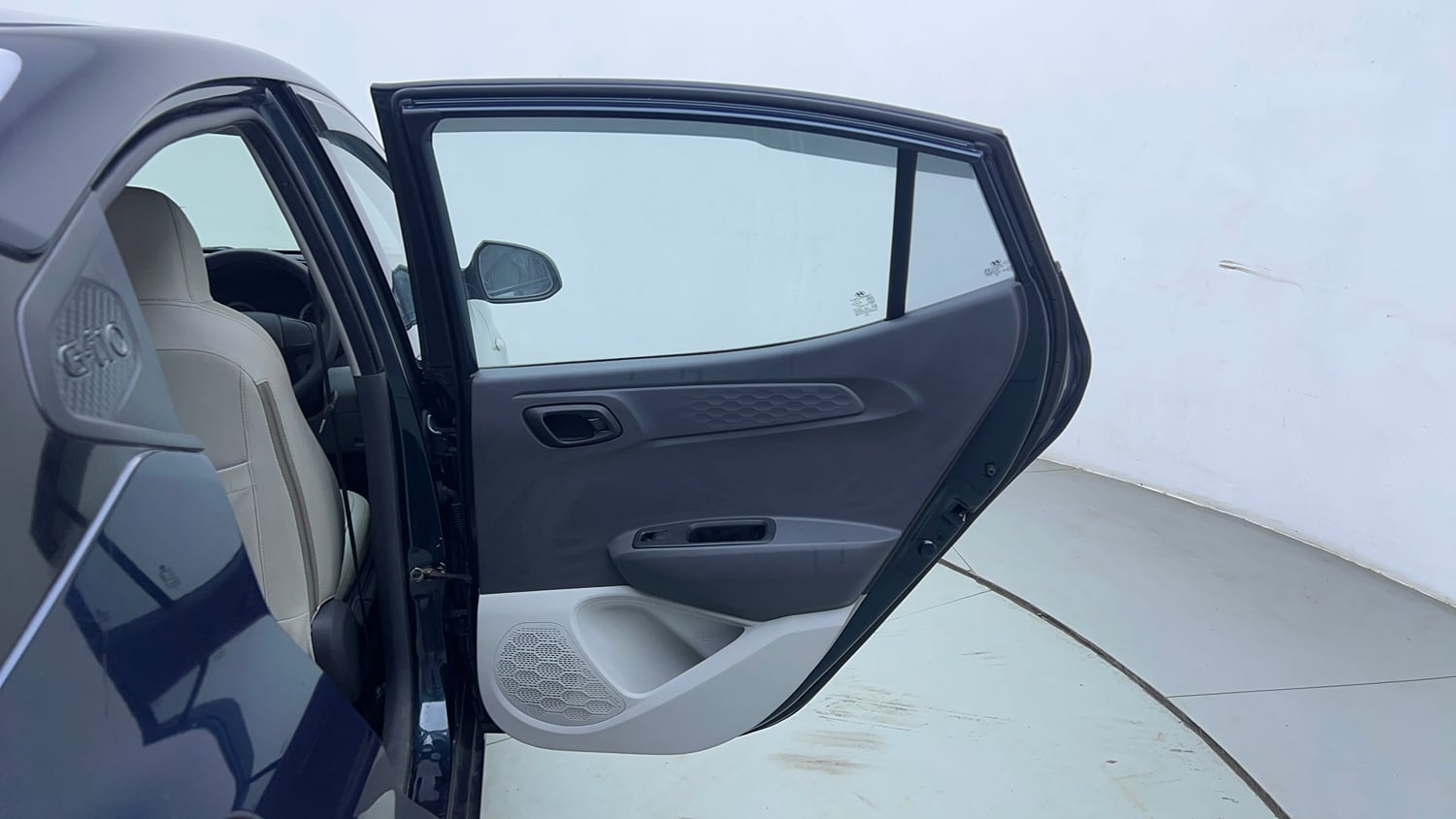 Used 2021 Hyundai Grand i10 Nios Magna 1.2 Kappa VTVT Petrol Manual interior RIGHT REAR DOOR OPEN VIEW