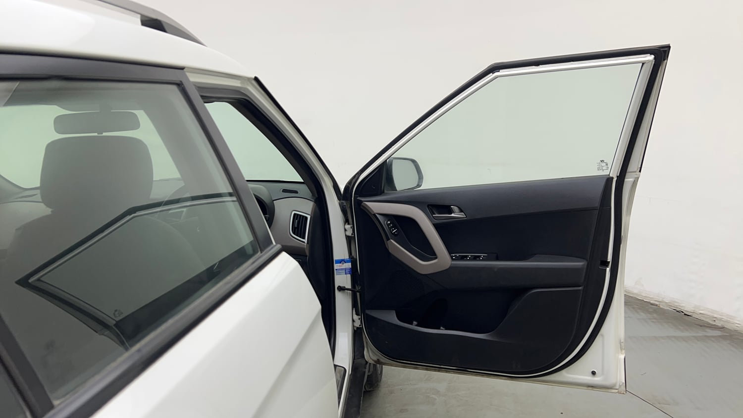 Used 2018 Hyundai Creta SX Plus 1.6 AT Petrol Petrol Automatic interior RIGHT FRONT DOOR OPEN VIEW