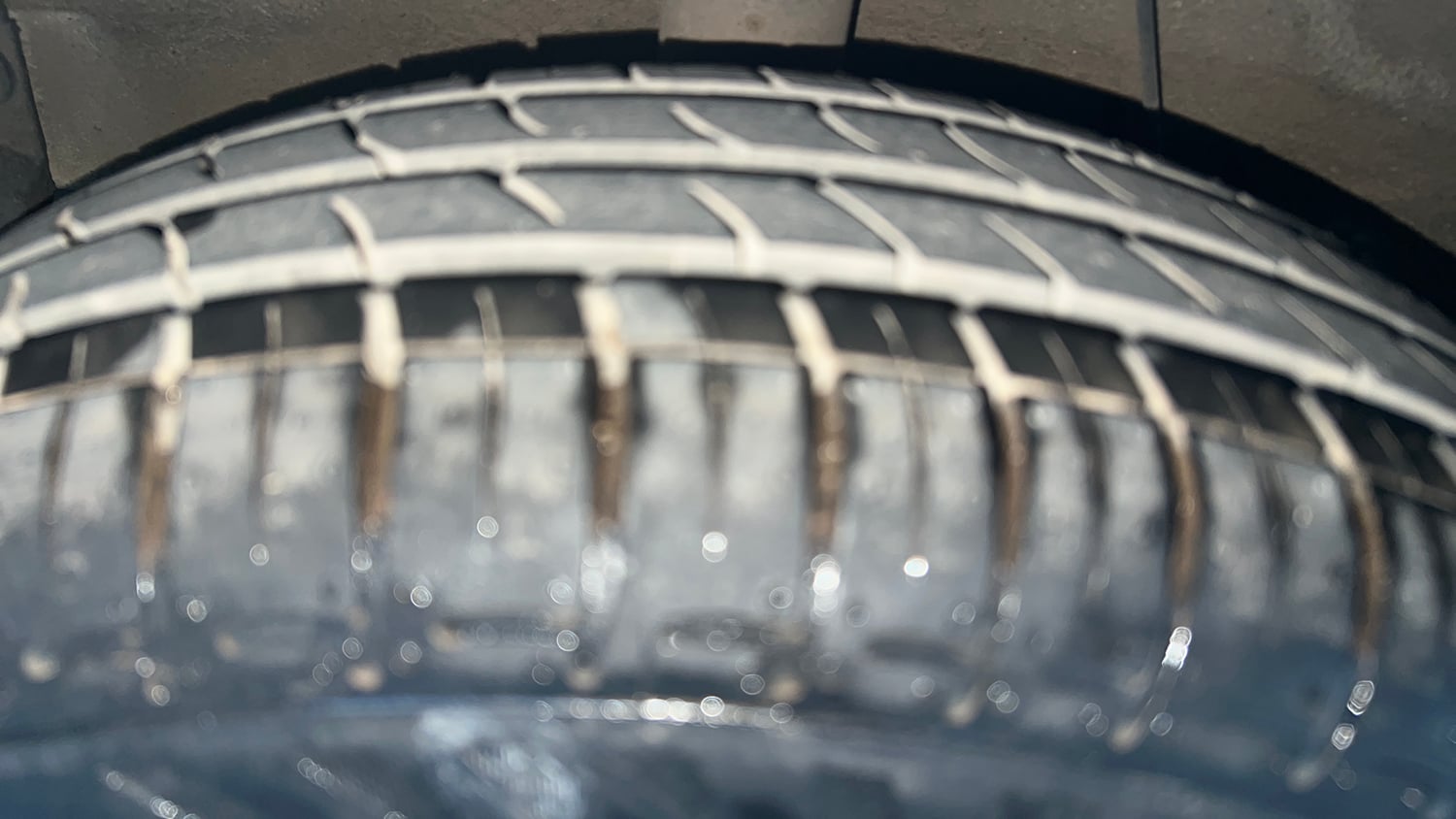 Used 2021 Hyundai Grand i10 Nios Sportz 1.2 Kappa VTVT CNG Cng Manual tyres RIGHT REAR TYRE TREAD VIEW