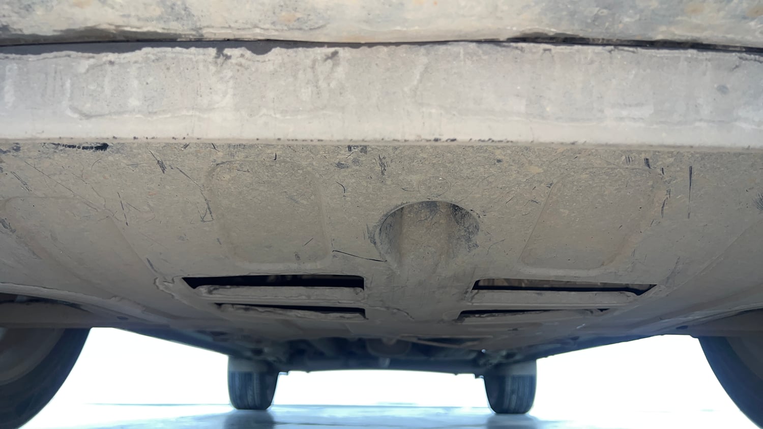 Used 2020 Hyundai Creta SX 1.6 AT Petrol Petrol Automatic extra FRONT LEFT UNDERBODY VIEW