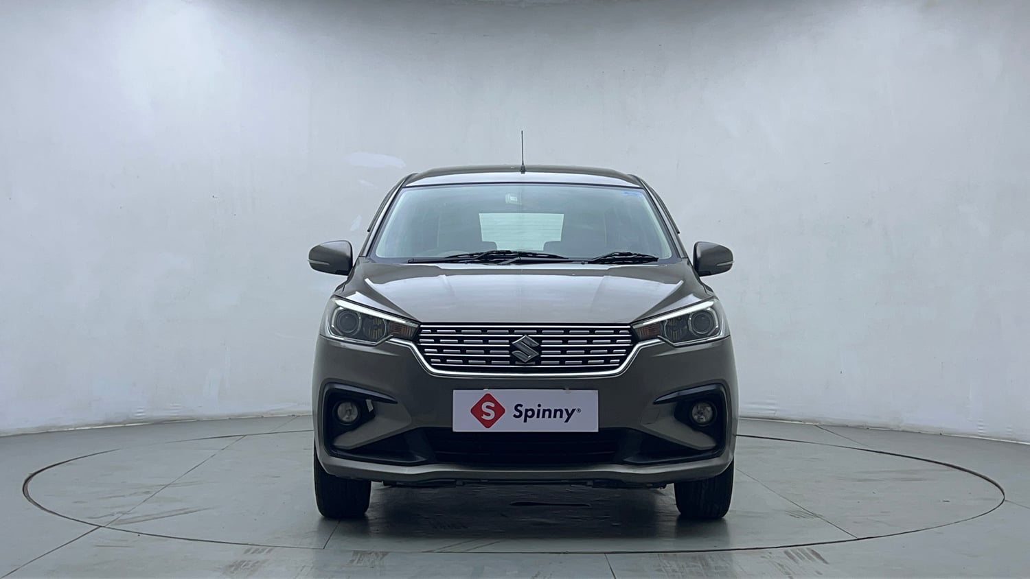 Used 2021 Maruti Suzuki New Ertiga ZXi AT Petrol Automatic exterior FRONT VIEW