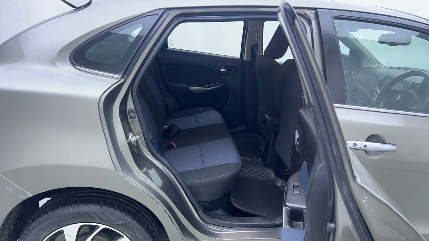 Used 2021 Maruti Suzuki Baleno Zeta Automatic Petrol Automatic interior RIGHT SIDE REAR DOOR CABIN VIEW