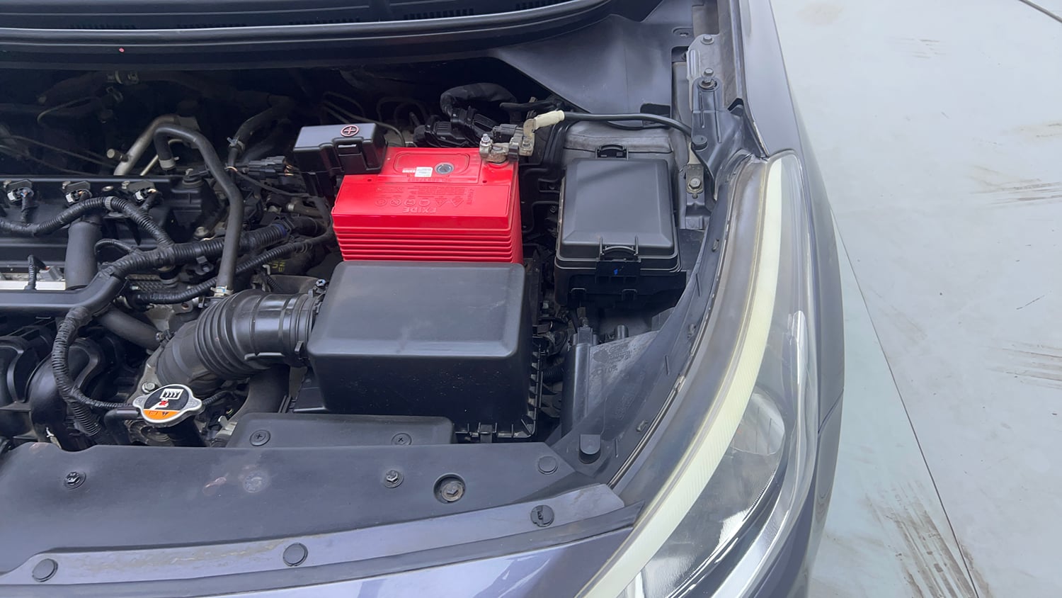 Used 2019 Hyundai Elite i20 Sportz Plus 1.2 Petrol Manual engine ENGINE LEFT SIDE VIEW