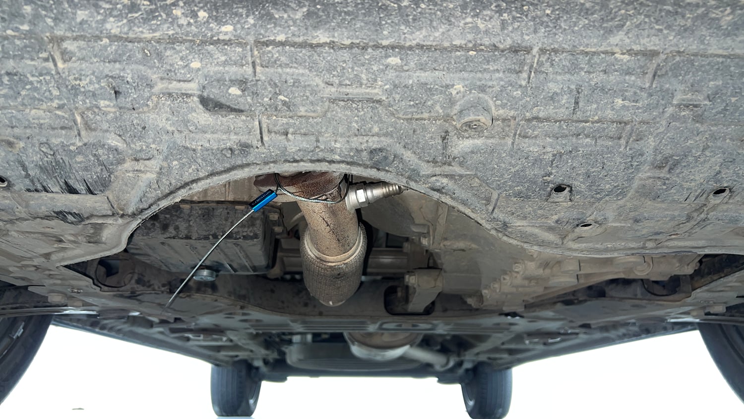 Used 2021 MG Motors Hector Sharp 1.5 Petrol Turbo DCT Petrol Automatic extra FRONT LEFT UNDERBODY VIEW