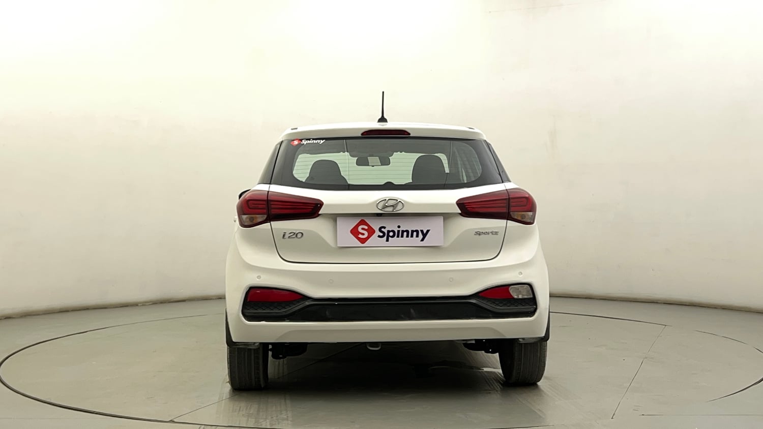Used 2019 Hyundai Elite i20 Sportz Plus 1.2 CVT Petrol Automatic exterior BACK VIEW