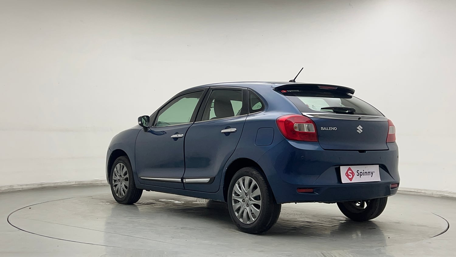 Used 2016 Maruti Suzuki Baleno Zeta 1.2 Petrol Manual exterior LEFT REAR CORNER VIEW