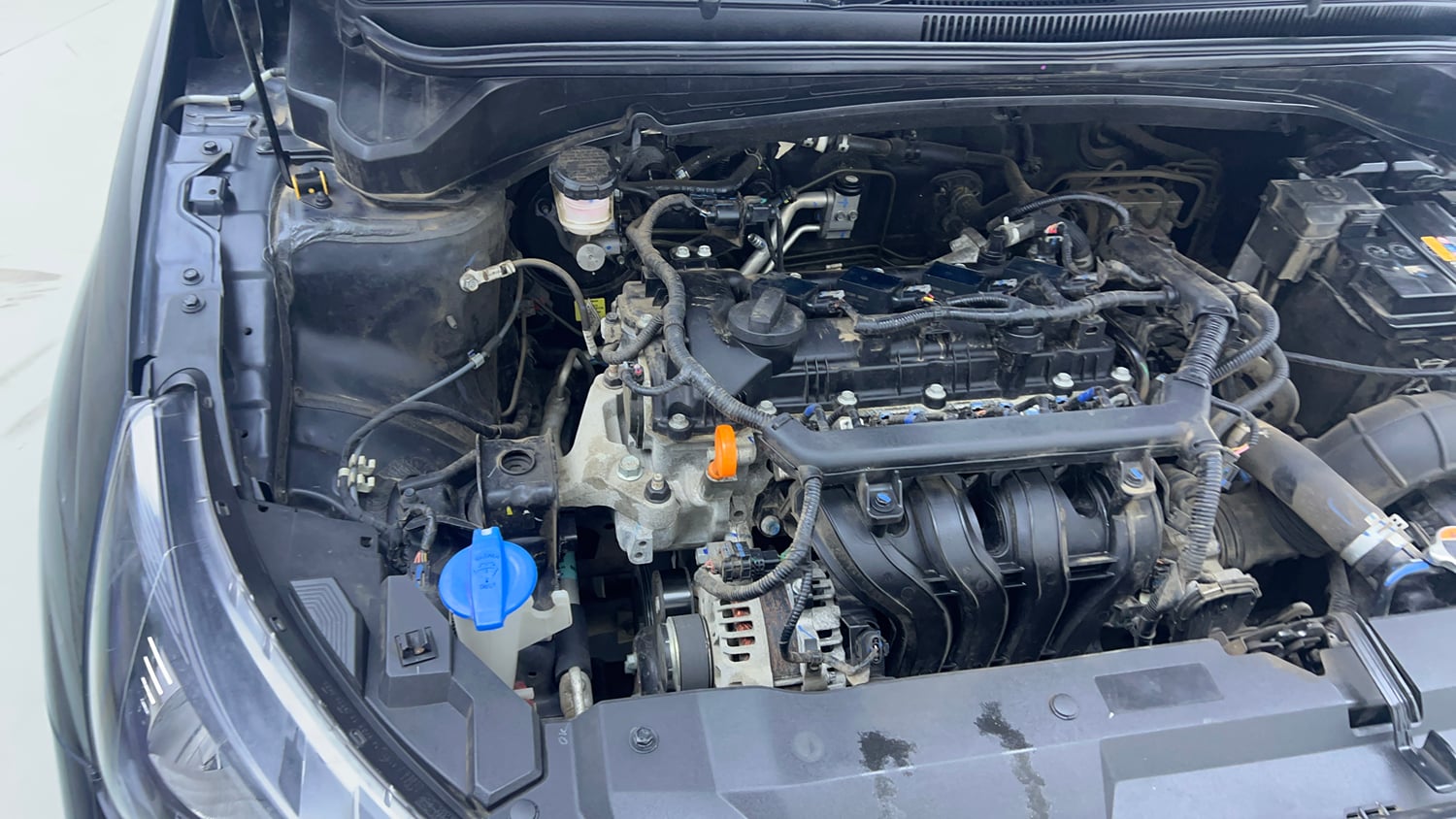 Used 2024 Hyundai New i20 Sportz 1.2 MT Petrol Manual engine ENGINE RIGHT SIDE VIEW