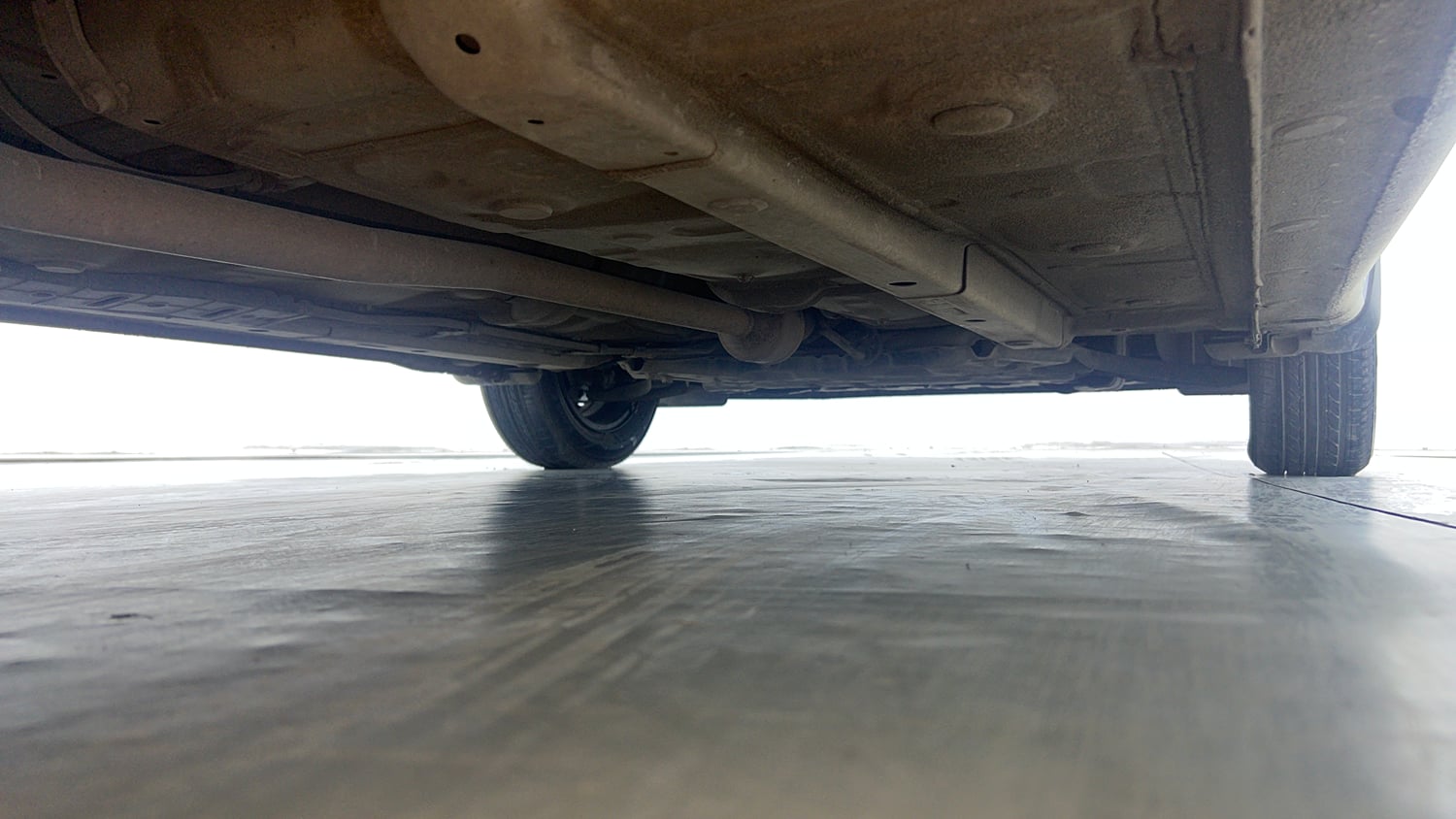 Used 2021 Hyundai Grand i10 Nios Sportz 1.2 Kappa VTVT CNG Cng Manual extra REAR RIGHT UNDERBODY VIEW