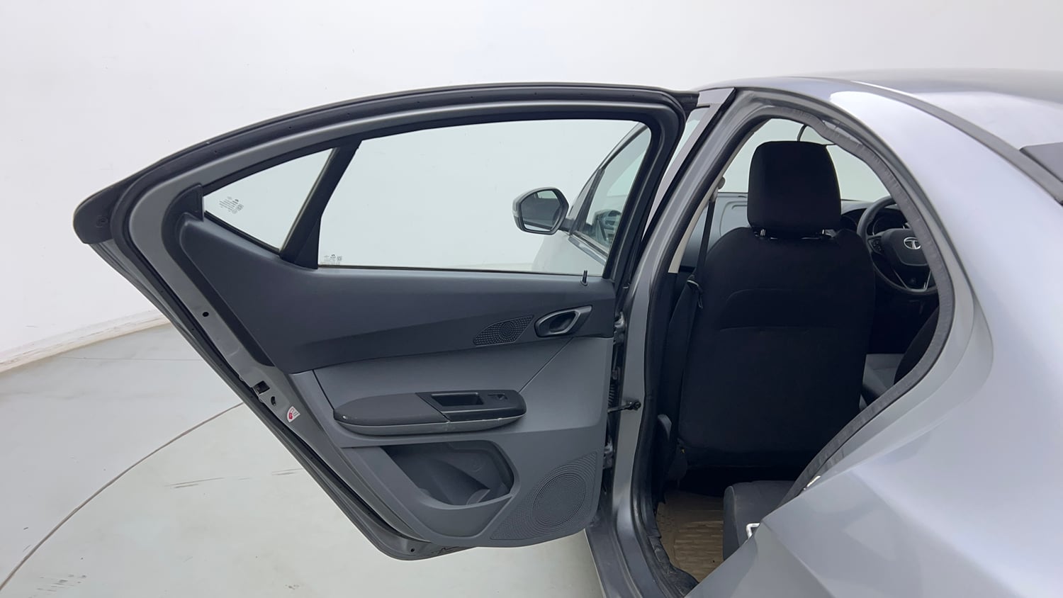 Used 2018 Tata Tigor Revotron XT Petrol Manual interior LEFT REAR DOOR OPEN VIEW