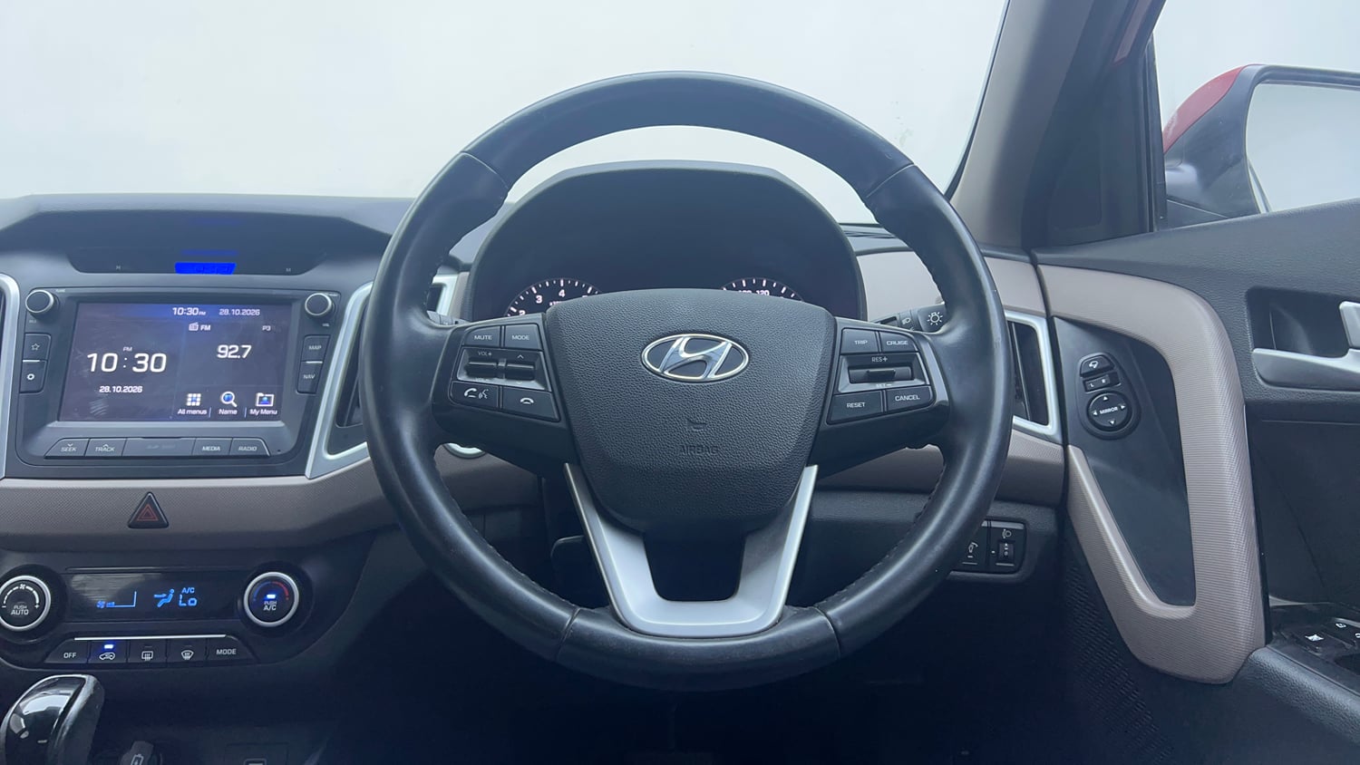 Used 2020 Hyundai Creta SX 1.6 AT Petrol Petrol Automatic interior STEERING VIEW