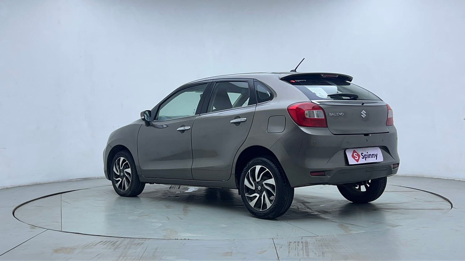 Used 2021 Maruti Suzuki Baleno Zeta Automatic Petrol Automatic exterior LEFT REAR CORNER VIEW