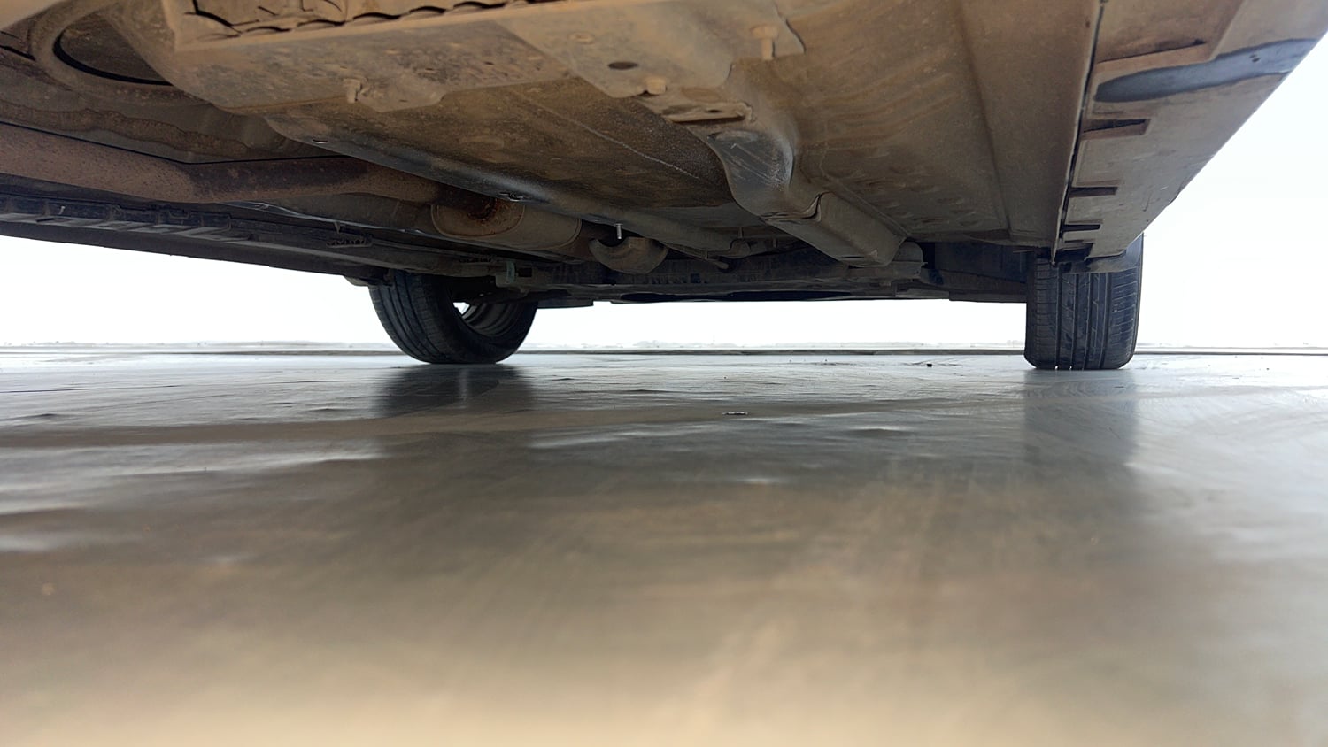 Used 2024 Hyundai New i20 Sportz 1.2 MT Petrol Manual extra REAR RIGHT UNDERBODY VIEW