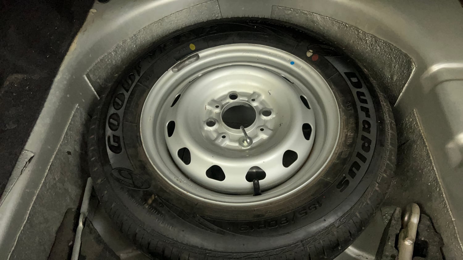 Used 2018 Tata Tigor Revotron XT Petrol Manual tyres SPARE TYRE VIEW