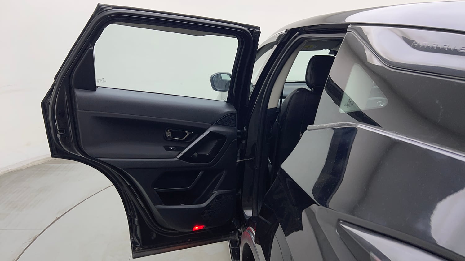 Used 2022 Tata Harrier XTA Plus Dark Edition Diesel Automatic interior LEFT REAR DOOR OPEN VIEW