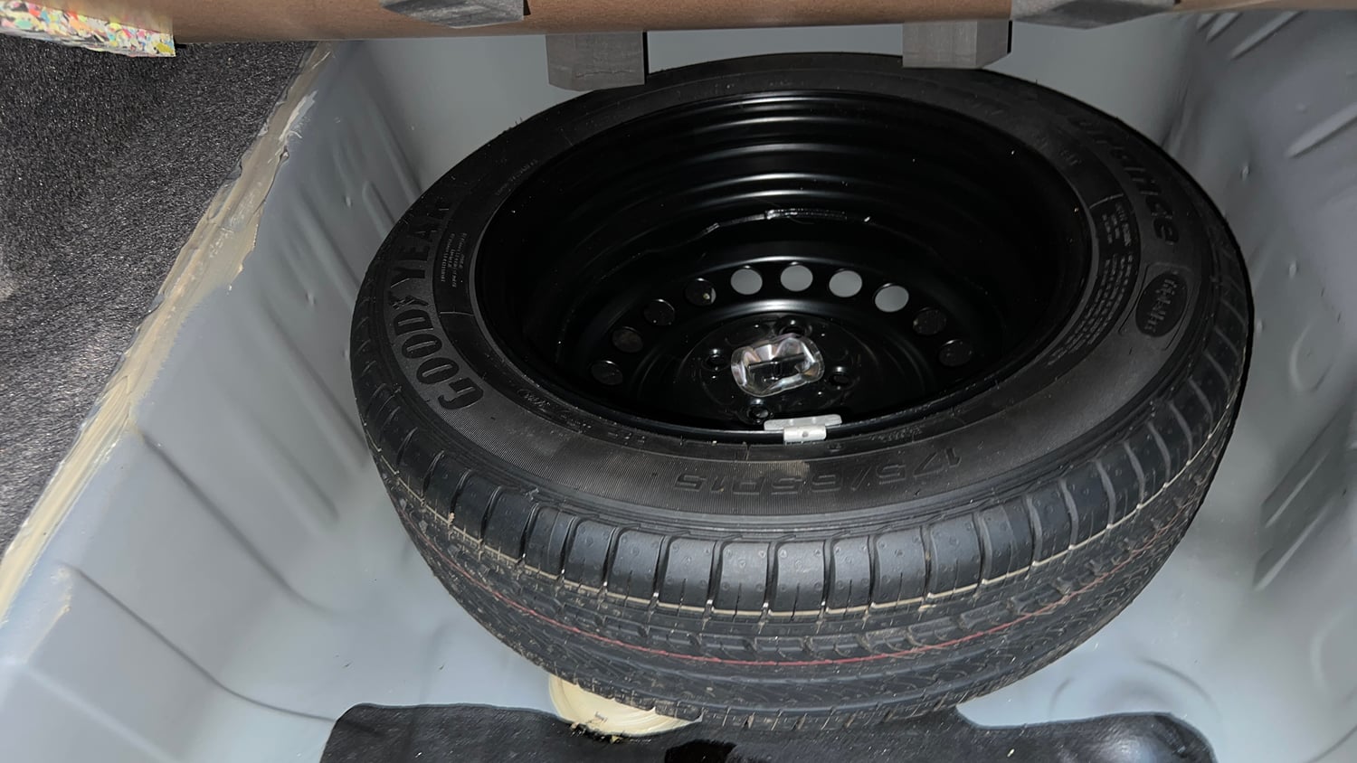 Used 2024 Honda City V Petrol CVT Petrol Automatic tyres SPARE TYRE VIEW