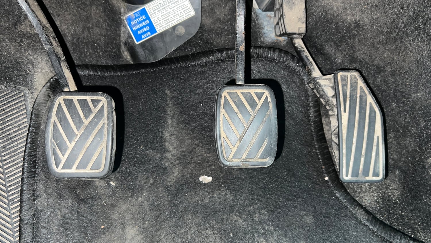 Used 2016 Maruti Suzuki Baleno Zeta 1.2 Petrol Manual interior PEDALS VIEW