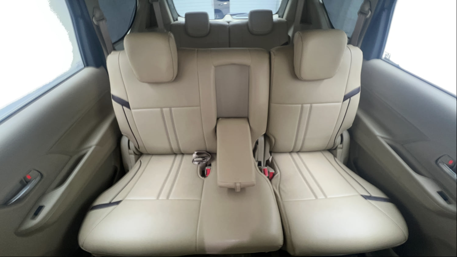 Used 2021 Maruti Suzuki New Ertiga ZXi AT Petrol Automatic interior REAR SEAT CONDITION VIEW