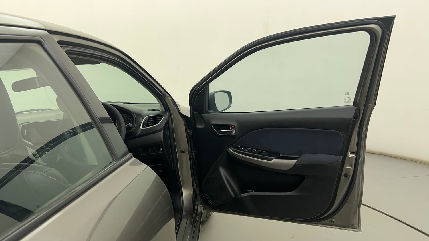 Used 2020 Maruti Suzuki Baleno Delta Petrol Manual interior RIGHT FRONT DOOR OPEN VIEW