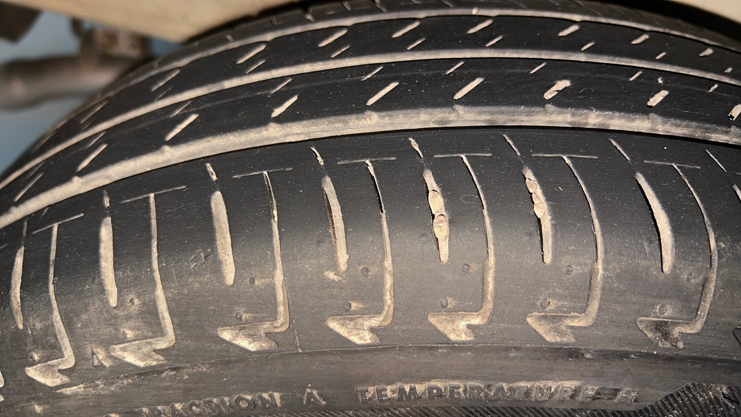 Used 2023 Maruti Suzuki Ignis Zeta 1.2 MT Petrol Manual tyres RIGHT REAR TYRE TREAD VIEW