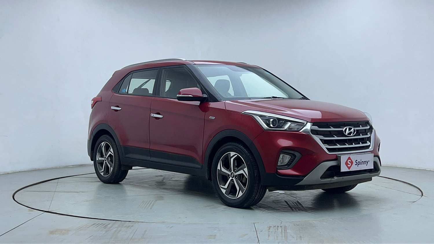 Used 2020 Hyundai Creta SX 1.6 AT Petrol Petrol Automatic exterior RIGHT FRONT CORNER VIEW