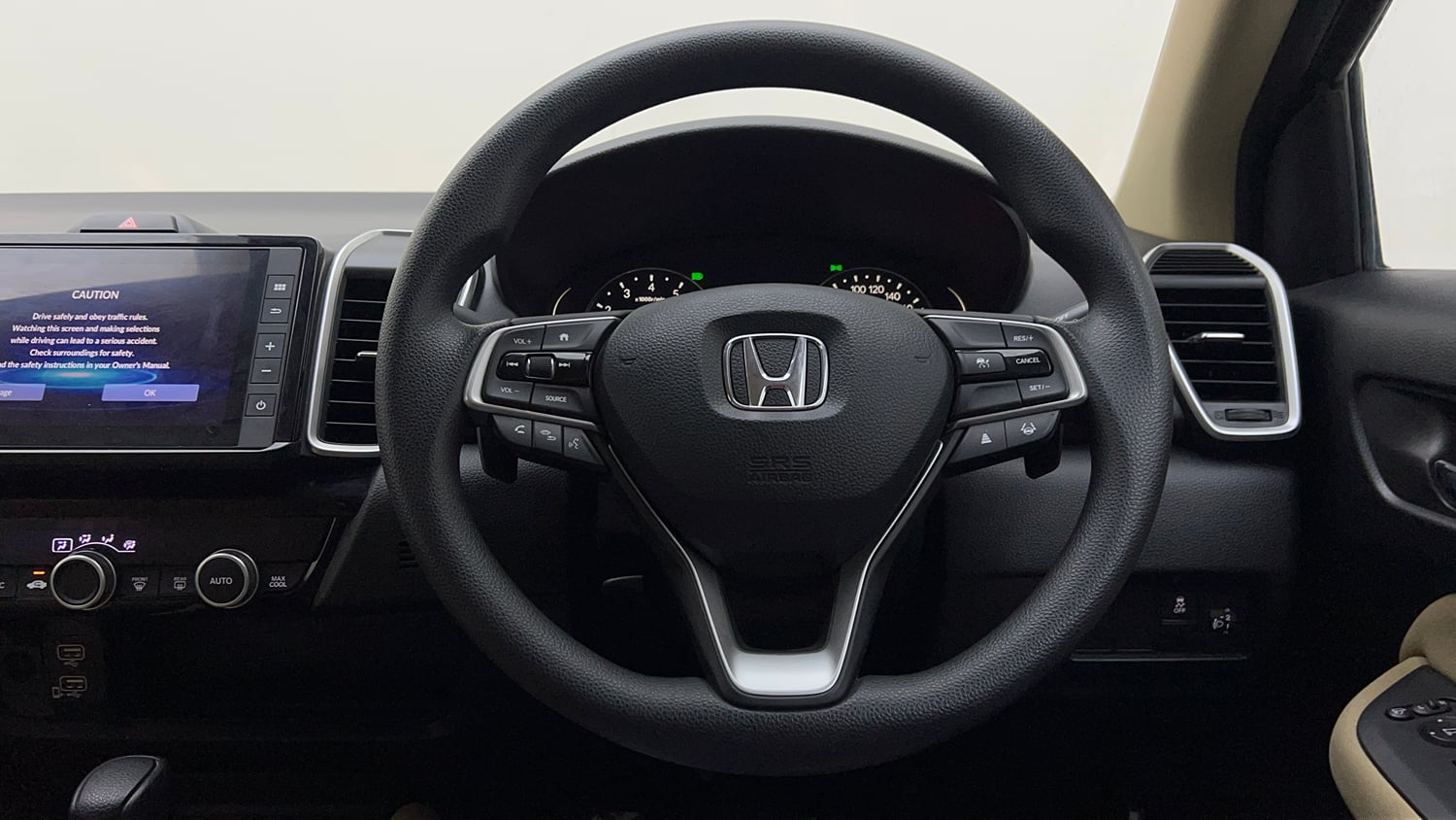 Used 2024 Honda City V Petrol CVT Petrol Automatic interior STEERING VIEW